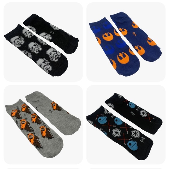Mens Size 6-12 Star Wars 12 Days of Socks - Picture 5 of 7